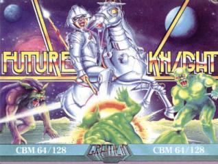 Future Knight - C64 Cover & Box Art