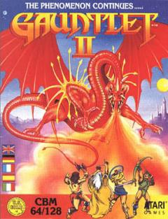 Gauntlet 2 - C64 Cover & Box Art