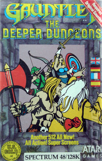 Gauntlet: Deeper Dungeons (Spectrum 48K)