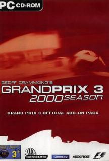Geoff Crammond�s Grand Prix 3 2000 Season - PC Cover & Box Art