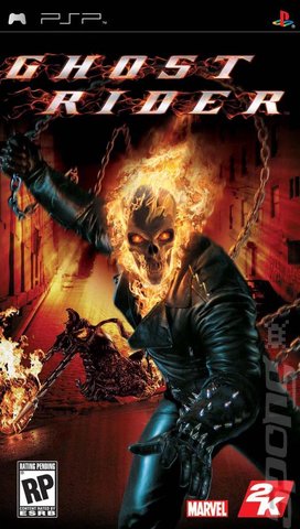 Ghost Rider - PSP Cover & Box Art