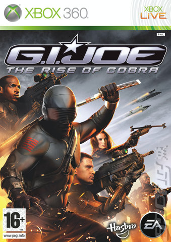 G.I. Joe: The Rise of Cobra - Xbox 360 Cover & Box Art