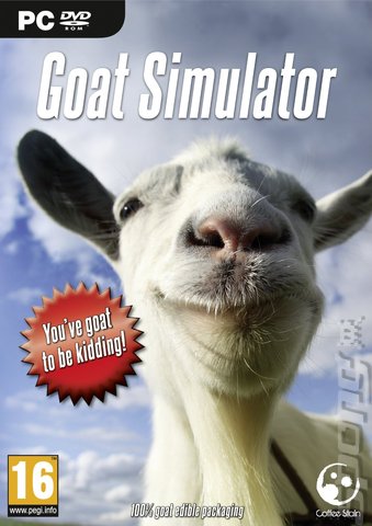 Goat Simulator - PC Cover & Box Art