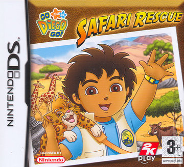 Go Diego Go! Safari Rescue - DS/DSi Cover & Box Art