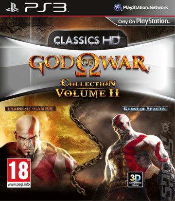 God of War Collection Volume II - PS3 Cover & Box Art