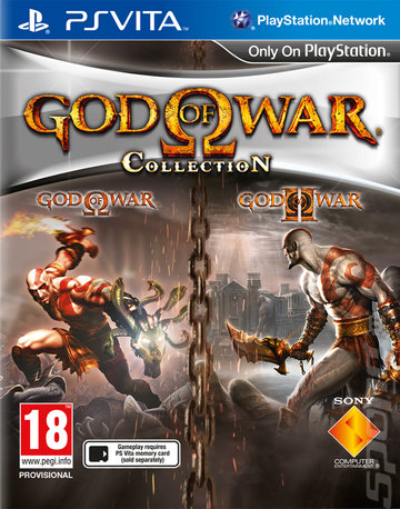 God of War Collection - PSVita Cover & Box Art