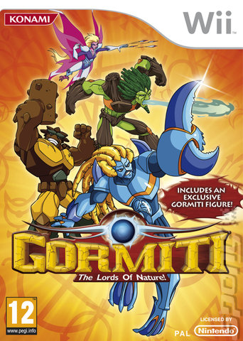 Gormiti: The Lords of Nature! - Wii Cover & Box Art