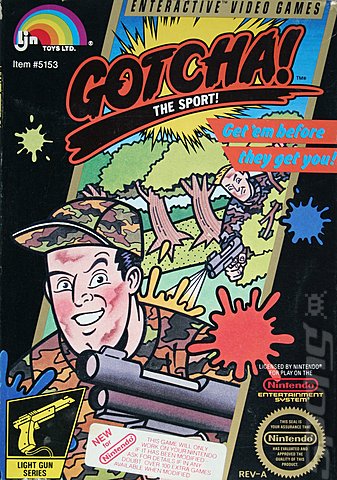 Gotcha! The Sport! - NES Cover & Box Art