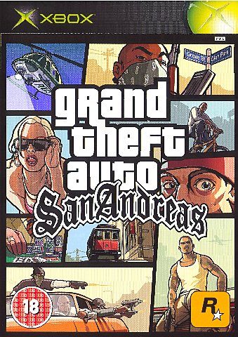Grand Theft Auto: San Andreas - Xbox Cover & Box Art