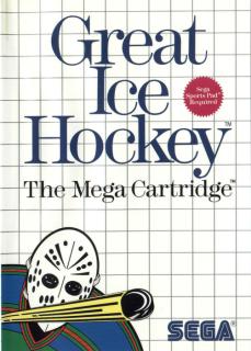 Great Ice Hockey - Sega Master System Cover & Box Art
