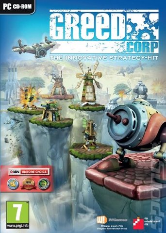 Greed Corp - PC Cover & Box Art