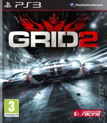 GRID 2 - PS3 Cover & Box Art