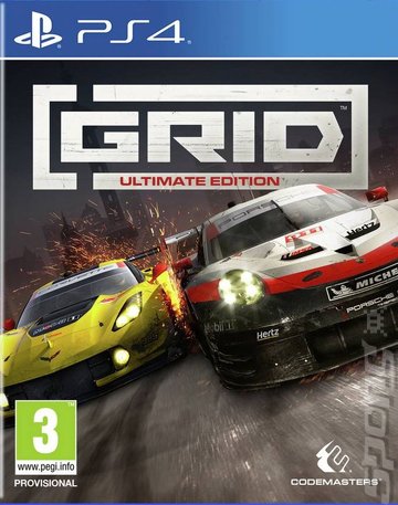 GRID - PS4 Cover & Box Art