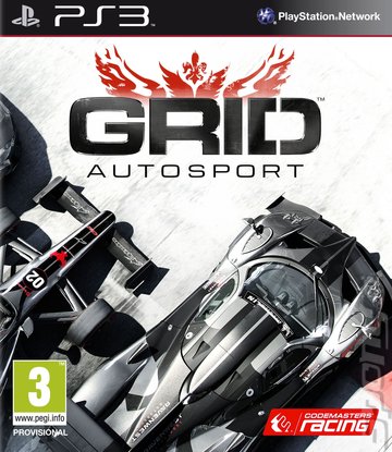 GRID: Autosport - PS3 Cover & Box Art