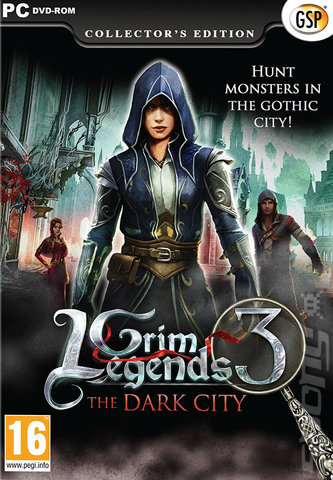 Grim Legends 3: The Dark City - PC Cover & Box Art