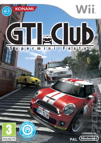 GTI Club: Supermini Festa! - Wii Cover & Box Art