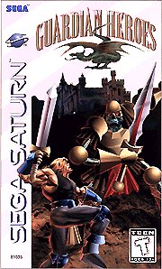 Guardian Heroes - Saturn Cover & Box Art