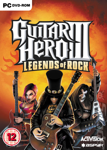 Guitar Hero III: Legends of Rock - PC Cover & Box Art