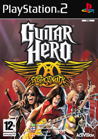 Guitar Hero: Aerosmith - PS2 Cover & Box Art