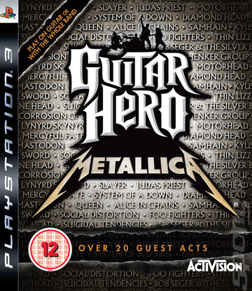 Guitar Hero Metallica - PS3 Cover & Box Art