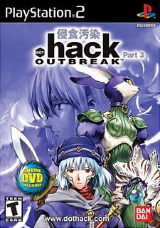 .hack Part 3: OUTBREAK - PS2 Cover & Box Art