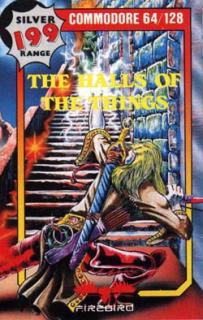 Halls of the Things - C64 Cover & Box Art