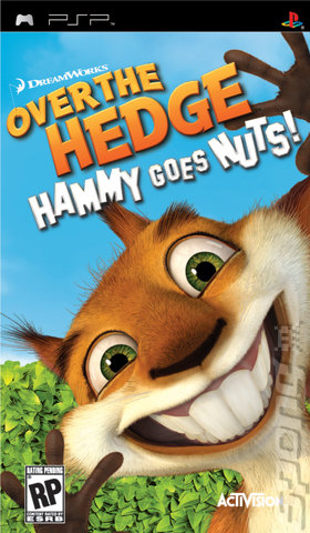 Over the Hedge: Hammy Goes Nuts! - PSP Cover & Box Art