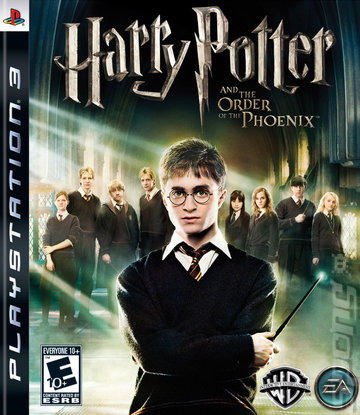 Harry Potter and the Order of the Phoenix - PS3 Cover & Box Art