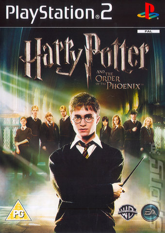Harry Potter and the Order of the Phoenix - PS2 Cover & Box Art