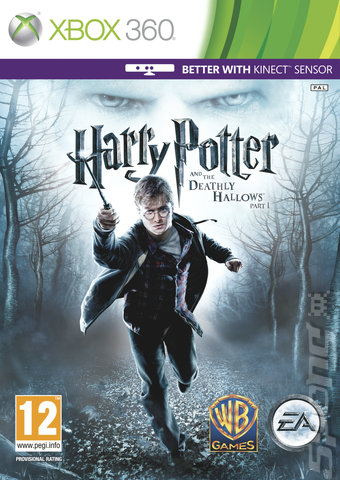 Harry Potter and the Deathly Hallows: Part 1 - Xbox 360 Cover & Box Art