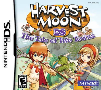 Harvest Moon: The Tale of Two Towns - DS/DSi Cover & Box Art