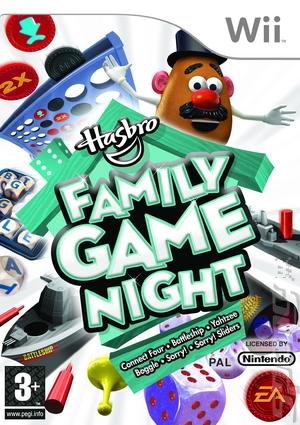 Hasbro Family Game Night - Wii Cover & Box Art