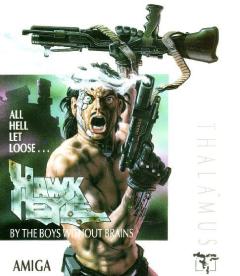 Hawkeye - Amiga Cover & Box Art