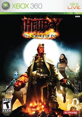 Hellboy: The Science of Evil - Xbox 360 Cover & Box Art