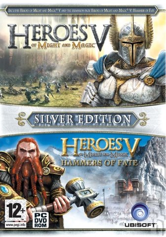 Heroes of Might and Magic V: Silver Edition - PC Cover & Box Art