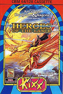 Heroes of the Lance (C64)