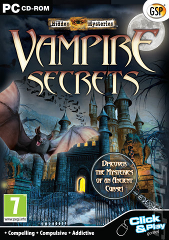 Hidden Mysteries: Vampire Secrets - PC Cover & Box Art