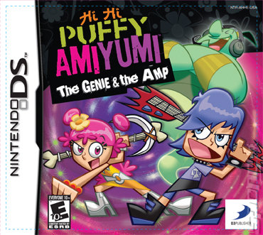 Hi Hi Puffy AmiYumi: The Genie & the Amp - DS/DSi Cover & Box Art