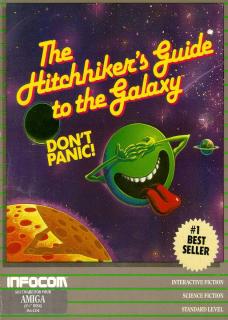 Hitch Hiker's Guide To The Galaxy - Amiga Cover & Box Art