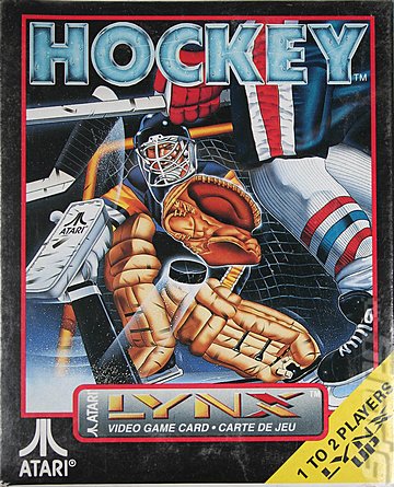 Hockey - Lynx Cover & Box Art