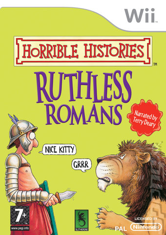 Horrible Histories: Ruthless Romans - Wii Cover & Box Art