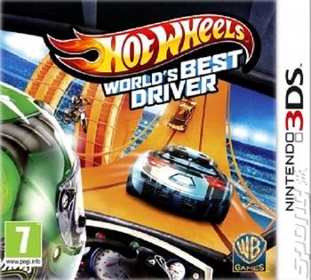 Hot Wheels World's Best Driver - 3DS/2DS Cover & Box Art
