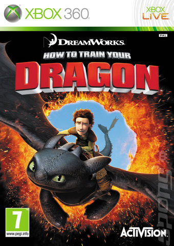How to Train Your Dragon - Xbox 360 Cover & Box Art