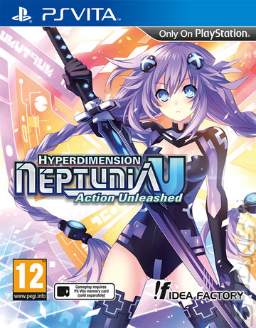 Hyperdimension Neptunia� U: Action Unleashed - PSVita Cover & Box Art