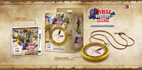 Hyrule Warriors - 3DS/2DS Cover & Box Art