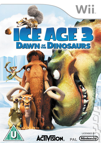 Ice Age: Dawn of the Dinosaurs - Wii Cover & Box Art
