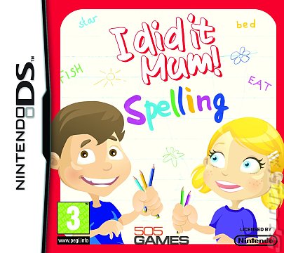 I did it Mum! Spelling - DS/DSi Cover & Box Art