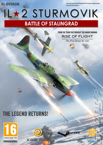 IL-2 Sturmovik: Battle of Stalingrad - PC Cover & Box Art