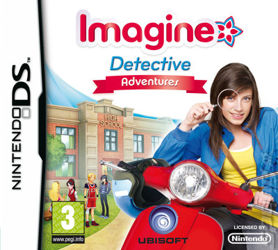 Imagine Detective Adventures - DS/DSi Cover & Box Art
