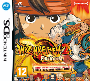 Inazuma Eleven 2: Firestorm - DS/DSi Cover & Box Art